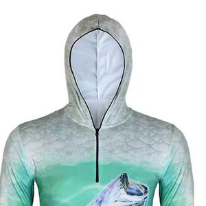 OEM Service Wholesale Best Design Men Fishing <b>Hoodies</b> <b>Lightweight</b> Breathable Quick Dry Men Fishing <b>Hoodies</b> Made In Pakistan - Product Image 3