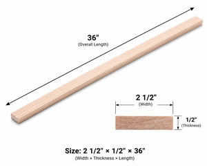 Lattes en bois massif rectangulaires sur mesure pour cadre, décoration intérieure, clôture de jardin, bricolage, artisanat, OEM, ODM - Product Image 2