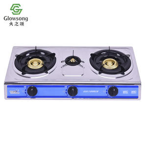 Cuisinière à gaz double usage en acier inoxydable avec allumage piézoélectrique pour gaz naturel et GPL, idéale pour l'hôtellerie et l'usage domestique - Product Image 5