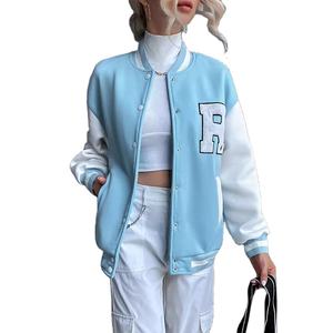 Blouson universitaire de baseball personnalisé pour hommes blouson brodé à la mode avec lettres universitaires rempli de coton - Product Image 1