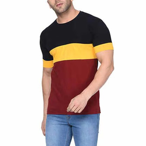 เสื้อยืดผู้ชายคุณภาพสูง ผ้าฝ้าย 100% สไตล์เรียบง่าย สีพื้น ทรงโอเวอร์ไซส์ คอกลม สำหรับขายออนไลน์ - Product Image 2