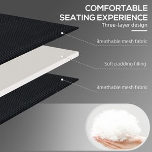 Lettino Prendisole per il Massimo Relax, 5 Livelli di Reclinazione, Tasca Laterale, Foro per la Lettura, Poggiatesta, in Alluminio Resistente e Rattan Nero PE - Product Image 4
