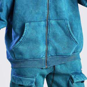 <b>Men's</b> 100% Cotton French Terry Custom Logo Design Hoodie Oversized Blank Vintage Acid Washed Hoodie <b>for</b> <b>Man</b> - Product Image 5