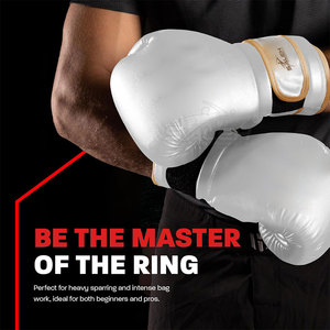 Premium Boxing Gloves With Padded Construction Secure Wrist <b>Strap</b> And Comfortable Fit For Training Boxing Gloves - Product Image 3