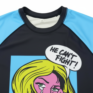 Maillot de compression extensible personnalisé 2026 pour Karaté et MMA, manches courtes, pour l'entraînement, en Spandex/Polyester 200GSM - Product Image 6