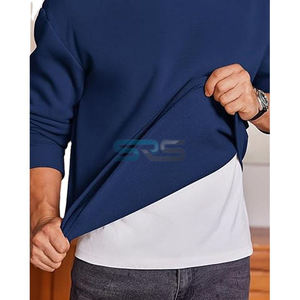 เสื้อฮู้ดซิปผู้ชายทรงหลวม ผ้าฟลีซหนานุ่ม พิมพ์ลายปักนูน 3 มิติ เชือกผูก ปรับได้ ผลิตจากผ้าฝ้าย 100% - Product Image 3