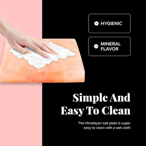 Bloc de sel rose de l'Himalaya biologique de qualité supérieure 12x8x2, plaque de cuisson en sel rose pur avec plateau en fer pour artisanat naturel et grillades - Product Image 5