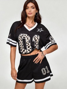 Custom Logo Printed <b>Tracksuit</b> Quick Dry Mesh Sportswear Factory Direct - Product Image 4