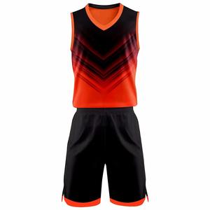 Conjunto de Uniforme de Baloncesto Sublimado Personalizado para Hombres y Jóvenes, Camisetas y Pantalones Cortos de Entrenamiento de Equipo de Tela de Malla Transpirable, Alta Calidad - Product Image 1