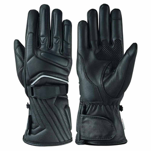 Guantes de moto de cuero de seguridad a precio asequible, guantes de protección para deportes al aire libre, guantes casuales de moda. - Product Image 1