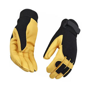 Guantes de Mecánico de Cuero Diseñados para la Seguridad de las Manos, Comodidad en Condiciones de Trabajo Difíciles, Ligeros, Resistentes al Frío y al Calor, Antideslizantes - Product Image 6