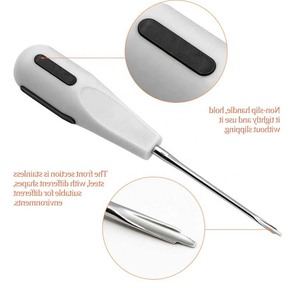 ชุดอุปกรณ์ถอนรากฟันคุณภาพสูง 8 ชิ้น  ชุดถอนฟันแบบ Apical Root Elevator  ทำจากสแตนเลสสตีล สำหรับการผ่าตัดและยกฟัน - Product Image 4