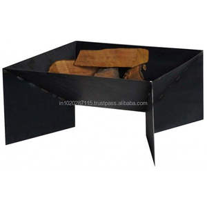 Fogata de hierro estilo granja rústica ideal para la decoración del jardín añadiendo calidez y belleza tradicional a la vida al aire libre - Product Image 3