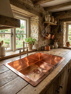 copper sink exceptional quality copper <b>basin</b> superior durability copper sink strong metal structure copper <b>basin</b> high strength - Product Image 3
