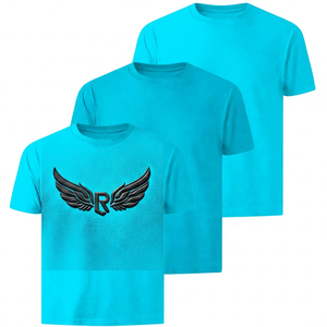 T-shirt à manches courtes pour homme, 100% coton, couleur unie, col rond, coupe classique, jersey tricoté respirant, blanc, noir - Product Image 5
