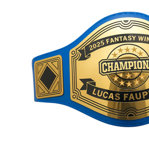 Ceinture de championnat Fantasy Winner personnalisable, ceinture de titre sportif Lucas Faupusa - Product Image 4