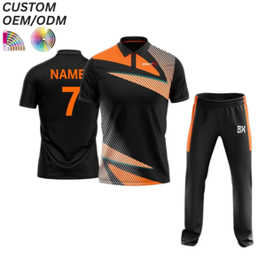 Camiseta de Cricket con Logotipo Frontal Personalizado, Uniforme Deportivo para Equipos, OEM ODM, Secado Rápido, Transpirable, para Venta al Por Mayor - Product Image 1