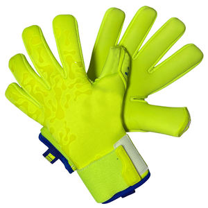 Gants de gardien de but professionnels en latex allemand, personnalisés, haute adhérence, pour entraînement et matchs de football, protection des doigts. - Product Image 1