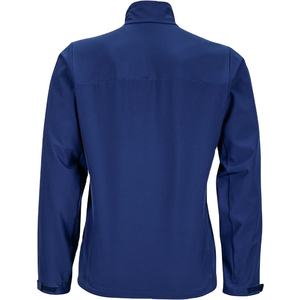 Vente en gros, coupe-vent imperméable noir avec logo personnalisé, vestes softshell d'hiver en polaire pour hommes 2026 - Product Image 2