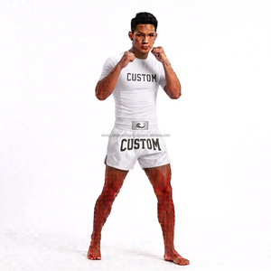 Conjunto de Shorts de Boxeo, Kickboxing y Muay Thai, Camiseta de Compresión, Equipo de Lucha, OEM, ODM - Product Image 5