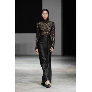 Nouvelle Collection Jupes Femme Éco-responsables EVELISSE A-LINE LONGUE JUPES Longueur Midi Tissage Uni Anti-plis Jupes Vietnam - Product Image 3