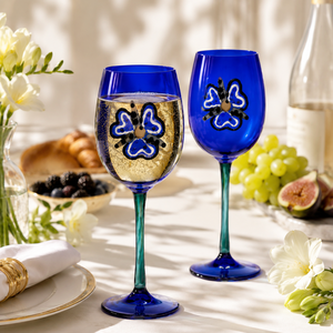 Verres à cocktail transparents en borosilicate faits à la main de 360 ml, sans plomb, coupe Martini, verres à Margarita, verrerie de bar réutilisable en gros - Product Image 1