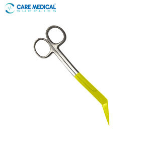 Tijeras Dentales Ortodónticas con Mango Curvo, Acero Inoxidable Alemán, Tijeras Médicas con Certificación CE, Juego de Instrumentos de Alta Calidad - Product Image 3