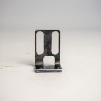 Support d'angle en L réglable à double fente verticale usiné CNC AMT VINA, robuste, en acier inoxydable, pour montage de capteur