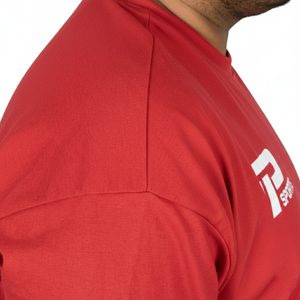 Camiseta Deportiva Masculina de Alta Calidad al por Mayor, Ropa Deportiva para Hombre, Camiseta de Running Personalizada de Algodón y Elastano - Product Image 2