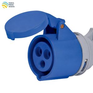 Connecteur électrique industriel de haute qualité 32A 2P+E 220-250V 6h IP44 LX-223N pour connexion de câbles - Product Image 3