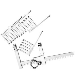 Écarteur de vertèbres à bras articulés détachables, quatre lames, instruments chirurgicaux orthopédiques manuels, ensemble de rétracteurs de colonne vertébrale par Grip Surgical - Product Image 2