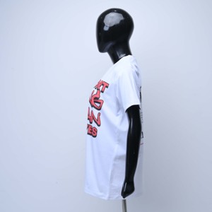 Nouveau T-shirt en coton à col rond pour femme, coupe droite, épais, personnalisable, vierge, respirant, idéal pour l'été - Product Image 4