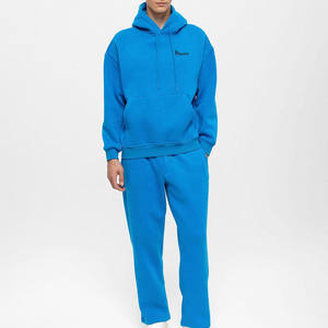 Conjuntos Deportivos para Hombre con Hombros Caídos, Ropa Deportiva con Logotipo Personalizado, Conjunto Deportivo Ligero de Felpa Francesa - Product Image 3