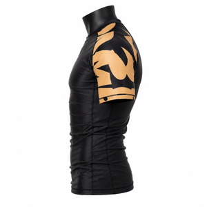 2026 Premium <b>Compression</b> <b>Shirt</b> Eco Friendly <b>Mens</b> Gym Fitness Spandex/Nylon UPF50+ Short Sleeve Quick Dry Breathable Custom Fit - Product Image 2
