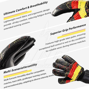 Services OEM, gants de gardien de but de football de style moderne, gants de gardien de but de haute qualité, design personnalisé - Product Image 2
