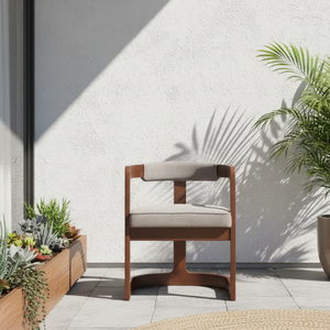 Chaise de salle à manger moderne et contemporaine de luxe avec structure en bois massif et rembourrage super confortable pour la maison et l'hôtellerie - Product Image 1