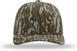 Casquette de baseball snapback 5 panneaux style camouflage avec visière incurvée et maille respirante, haute qualité, vente en gros 2026 - Product Image 2