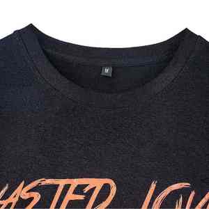 Camiseta personalizada con impresión por sublimación en toda la prenda, camisetas de algodón con impresión digital de marca. - Product Image 4