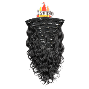 Extensions de cheveux indiens en gros, Remy, à clipser, avec dentelle frontale, double trame, 100g, couleur naturelle, texture, volume sans couture, toutes textures - Product Image 4