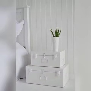 Coffre de rangement sécurisé personnalisé en acier olive foncé avec garniture en laiton, verrouillable, pour dortoir et transport de marchandises - Product Image 5