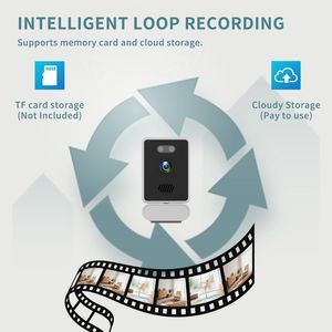 Telecamera di Sorveglianza WiFi A9 a Forma di Finestra, Rilevamento Movimento, Allarme, Impermeabile IP65 per Sicurezza Domestica e Uso Transfrontaliero - Product Image 2