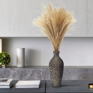 Vase de table en bronze fait main, expression artistique, design rustique, hauteur 28 cm, diamètre 12 cm - Product Image 4