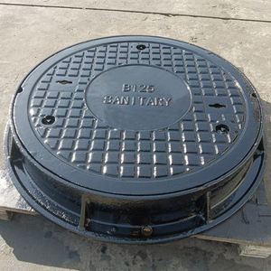 <span class=keywords><strong>Trappe</strong></span> <span class=keywords><strong>en</strong></span> <span class=keywords><strong>fonte</strong></span> Type léger Couvercle <span class=keywords><strong>de</strong></span> trou d'homme <span class=keywords><strong>en</strong></span> <span class=keywords><strong>fonte</strong></span> ductile B125 Street Iron EN124 Plaque <span class=keywords><strong>de</strong></span> couverture <span class=keywords><strong>en</strong></span> GGG500-7 Couvercle utilitaire et verrouillage - Product Image 2