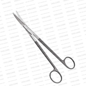 Ciseaux de lifting Gorney (19 cm) - Ciseaux chirurgicaux courbés pour la dissection des flaps faciaux et cervicaux, instrument de chirurgie plastique par Vaslcare - Product Image 2