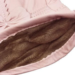 Simple style women Winter Warm Leather fashion <b>Gloves</b> - Product Image 5
