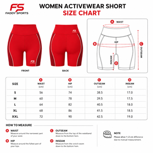 Shorts cycliste femme taille haute color block rouge bordeaux et blanc, logo personnalisé, extensible, pour gym, yoga, fitness, vêtements de sport, vente en gros - Product Image 6