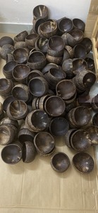 Cuencos ecológicos de cáscara de coco pulida, sin recubrimiento, hechos a mano, HECHOS en VIETNAM - Product Image 2