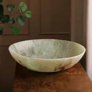 Bol de service en résine fait main, bol à salade rond, vaisselle décorative pour la maison, la cuisine et le restaurant - Product Image 4