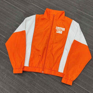 Conjunto Deportivo Unisex Personalizable de Chaqueta Cortavientos de Nailon y Pantalones Cortos para Correr, Ropa Deportiva Informal de 2 Piezas para Hombre, Talla Grande para Invierno - Product Image 2