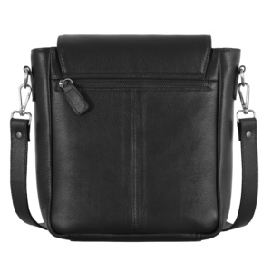 Sac en cuir véritable personnalisé, finition cuir noir, marque privée, OEM, style western - Product Image 3